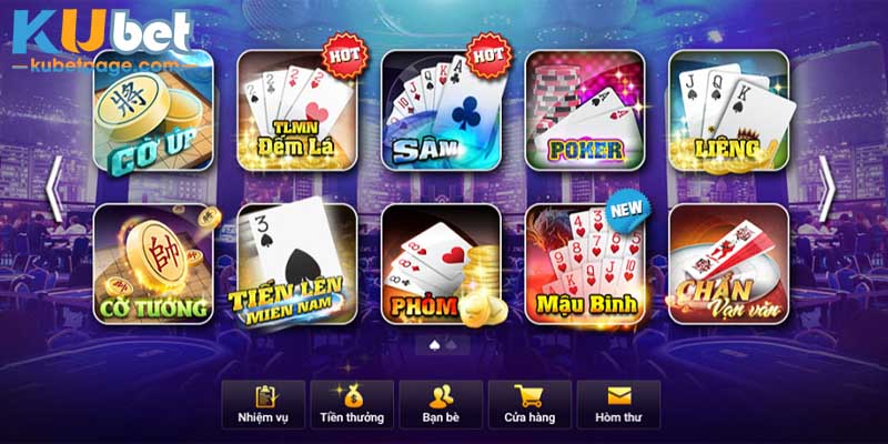 Game bài Kubet hút khách vì nhiều ưu điểm 